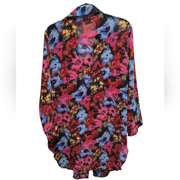 Victoria's Secret Vintage floral pajama top - Picture 2 of 6